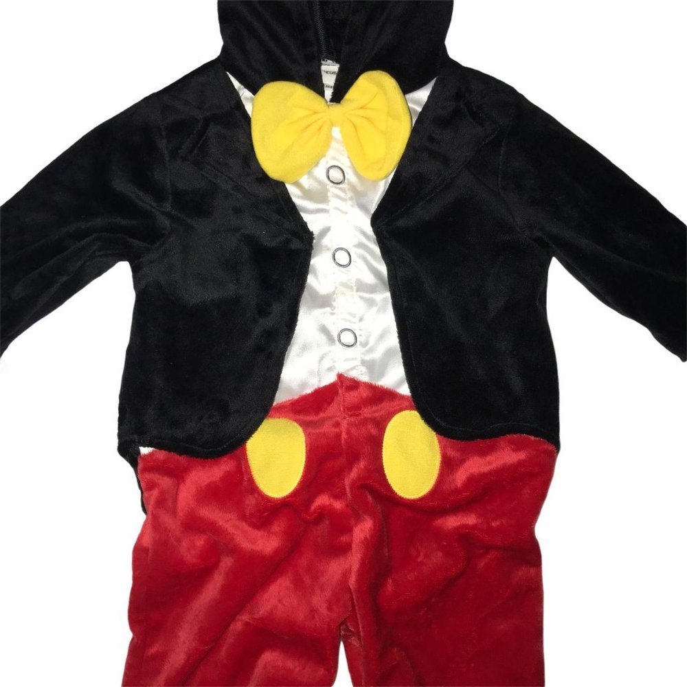 Walt Disney Mickey Mouse Tuxedo Costume 9-12 Mo - Picture 3 of 9